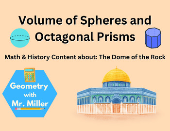 Preview of Dome of the Rock, Octagonal Prisms, and Spheres [HSG.GMD.A.3]