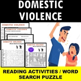 Domestic Abuse and Domestic Violence Awareness Month