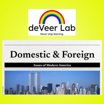 Preview of Domestic & Foreign Issues of Modern America Unit Intro