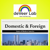 Domestic & Foreign Issues of Modern America Unit Intro