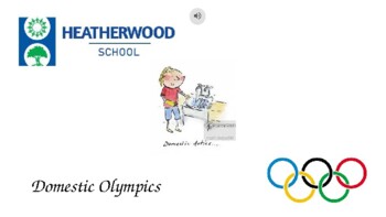 Preview of Domestic Olympics - Remote learning activity