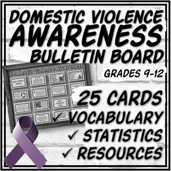 Preview of Domestic Violence Awareness Bulletin Board