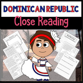 Dominican Republic Close Reading Comprehension Passages an