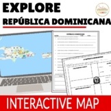 Dominican Republic Virtual Field Trip Digital Map Activiti