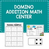 Domino Addition Math Center