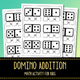Domino Addition Worksheets - Math Center - Early Addition 