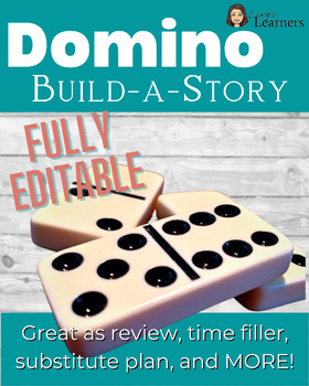 Preview of Domino Build-a-Story - Creative Writing - Figurative Language - Review