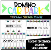 Domino Car Park Number Recognition Game 1-20