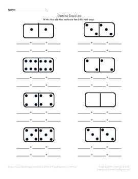 Domino Doubles by King Education Creations | Teachers Pay Teachers