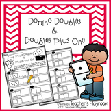 Domino Doubles and Doubles Plus One Addition Math Center