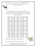 Domino Fraction Comparison Activity/Center