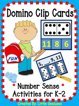 Preview of Domino Games for Number Sense and Problem Solving~ K-2