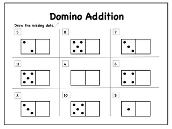 Domino Math by Rebecca Wall | Teachers Pay Teachers