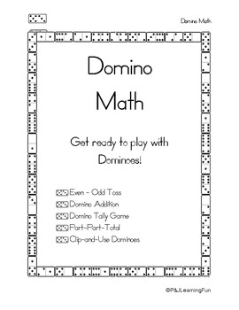 Preview of Domino Math: Get Ready to Play with Dominoes