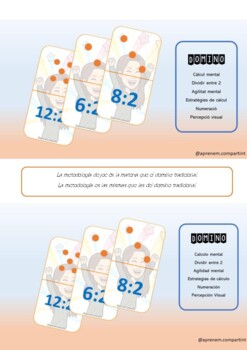 Preview of Distance Learning/Domino Math game [maths-matemàtiques-matemáticas] (4r-5è-6è +)