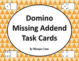 Domino Missing Addend Task Cards