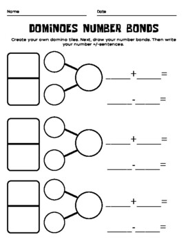 Preview of Domino Number Bonds