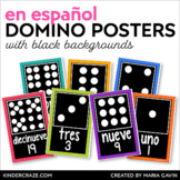 Domino Number Cards 0-20 EN ESPAÑOL {Black Series}