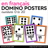 Domino Number Cards 1-20 {French Version}
