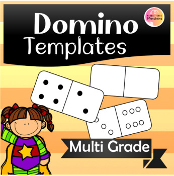 Domino Template Worksheets Teaching Resources Tpt