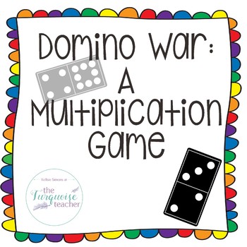 Preview of Domino War: A Multiplication Game 3.OA.A.1 3.OA.7 TEKS 3.4(K)