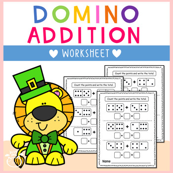 Preview of Domino addition Worksheet