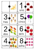 Domino de números 1 - 20