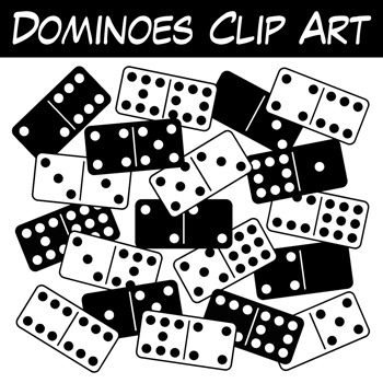 Preview of Dominoes Clip Art