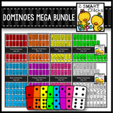 Dominoes Clip Art Mega Bundle {Math Center Manipulatives}