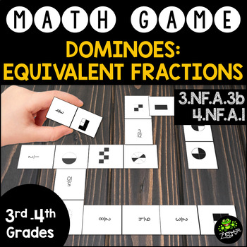 Dominoes: Equivalent Fractions {Math Game}
