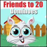 Math Dominoes - {Facts to 20} -  Addition Fact Practice