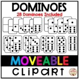 Dominoes {Moveable Clip Art}