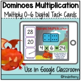 Dominoes Multiplication Digital Task Cards | Google Classroom