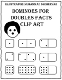 Dominoes for Doubles Facts Clip Art (For Personal and  Com