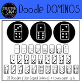 Dominos FONT {Creative Clips Clipart}