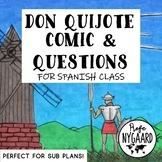 Don Quijote Comic & Questions (in Spanish)