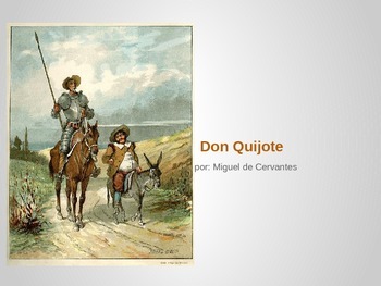Preview of Don Quijote Intro Powerpoint