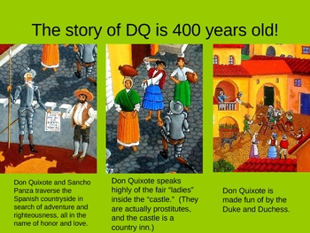 Preview of Don Quixote Power Point