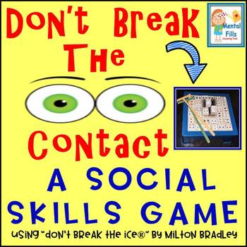 Preview of Social Skills Perspective Taking Game: "Don't Break The 'Eye' Contact"