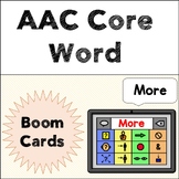 More Core Word of the Week AAC Boom Cards™ Free