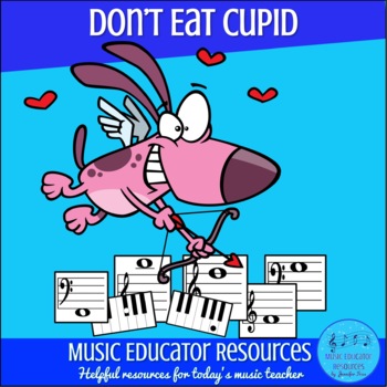 Preview of Don't Eat Cupid; A Music Note Review Game