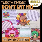 Don't Eat the Turkey Persuasive Writing Project