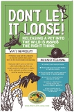 Invasive Species - Don't Let It Loose - Classroom Poster