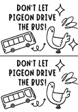 Don't Let Pigeon Drive the Bus Emergent Reader.
