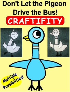 Preview of Don't Let the Pigeon Drive the Bus! Craftifity: Craft Project