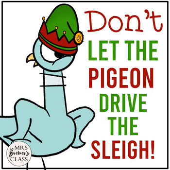 Preview of Don't Let the Pigeon Drive the Sleigh | Book Study Activities & Craft