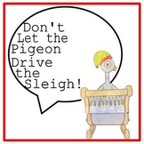 Don't Let the Pigeon Drive the Sleigh | Christmas Bulletin Board