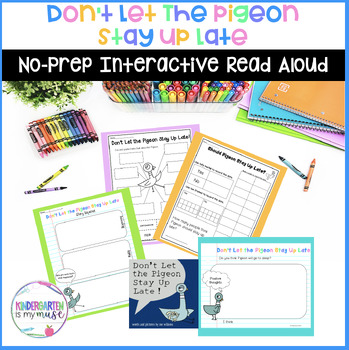 Preview of Don't Let the Pigeon Stay Up Late! No-Prep Interactive Read Aloud