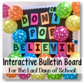 Don't "POP" Believin' End of the Year Bulletin Board & Wri