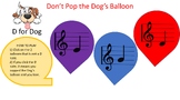 Don't Pop the Animal's Balloon - Music Theory Interactive Game